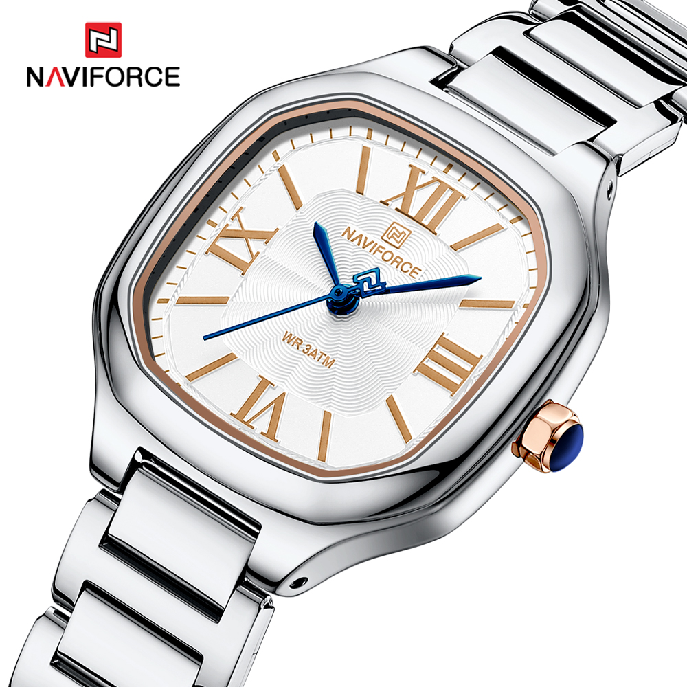 Minimalist Thin Watch - NAVIFORCE Роскошные женские часы с квадратным
