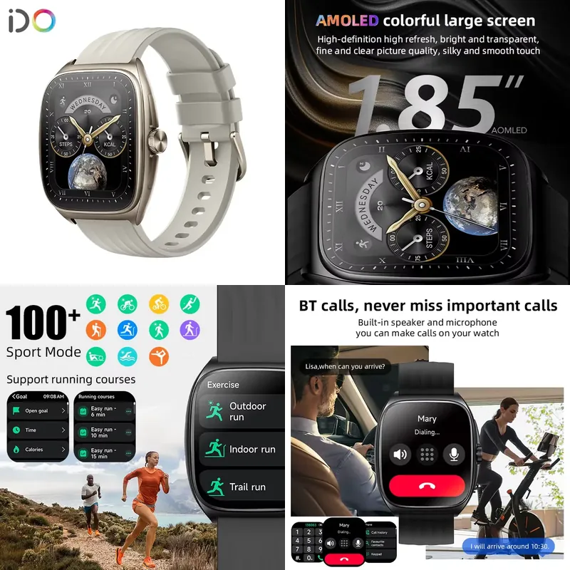 Smartwatch I Watches - Мужские смарт-часы 2025 года от производителя: