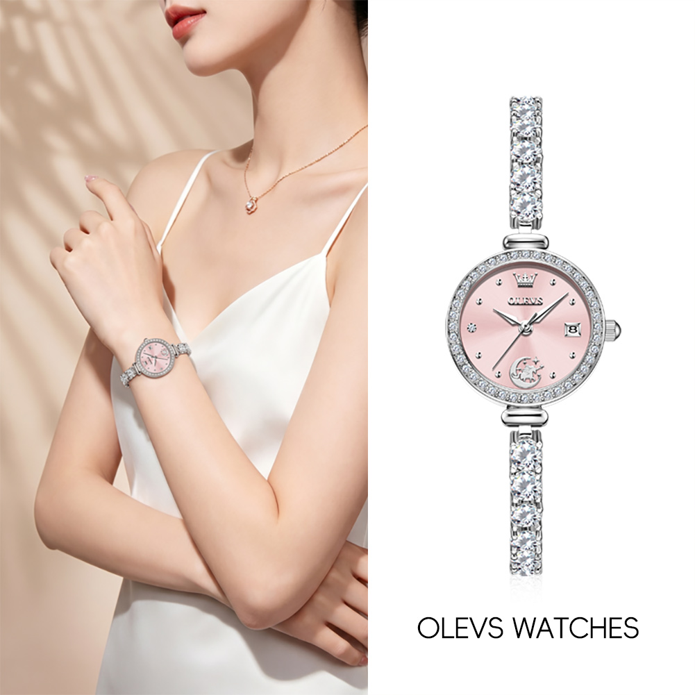 Analog Quartz Watch - OLEVS 2998 Оригинальные женские часы в