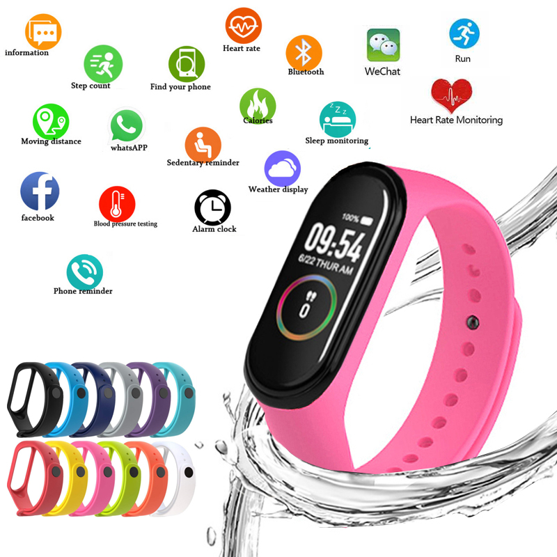 Smartwatch Watches For Women Brands - Смарт-часы M4 женские спортивные, водонепроницаемые, с