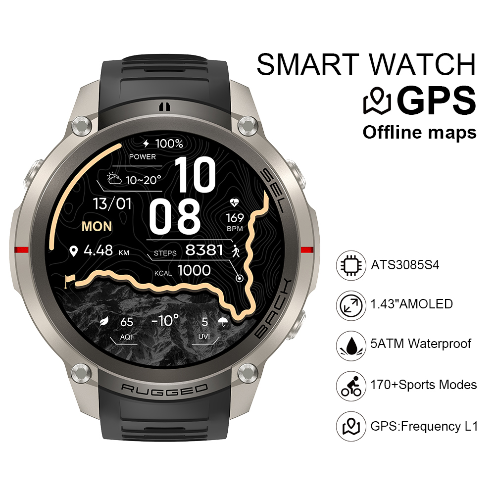 Smartwatch I Watches - Умные часы 2026 DM59 с офлайн-картой,