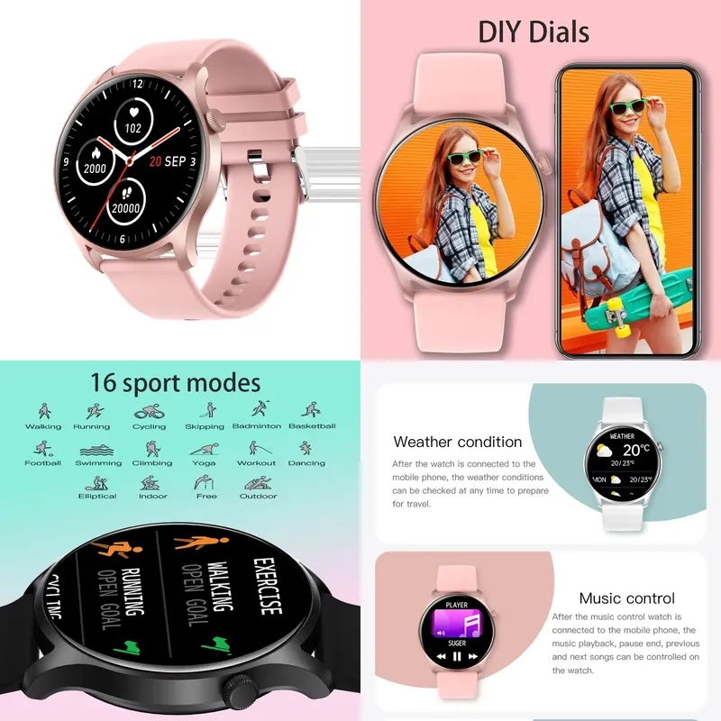 Smartwatch I Watches - Умные часы SENBONO MAX8 для мужчин