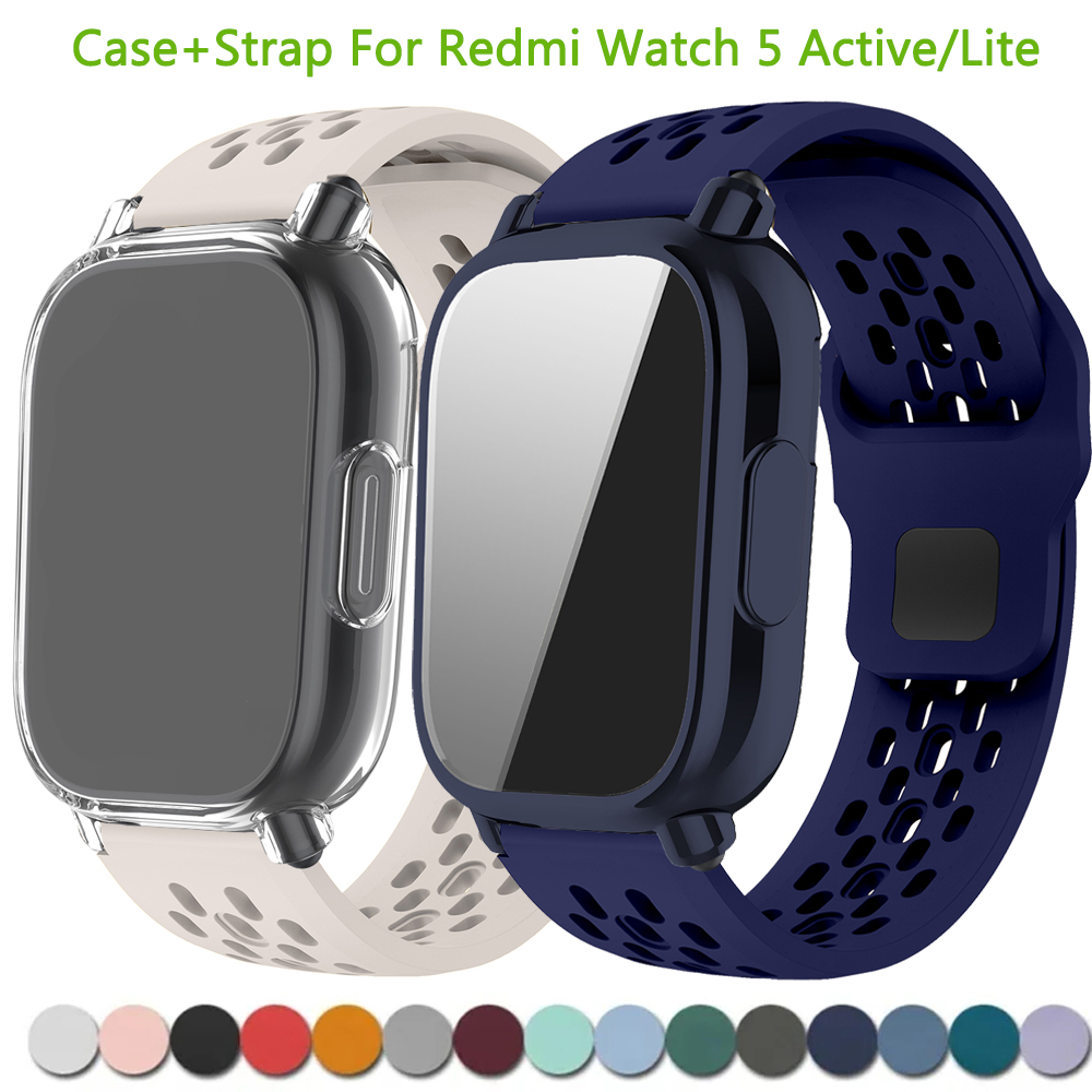 Чехол + силиконовый ремешок дл – обзор и цена Watch Redmi