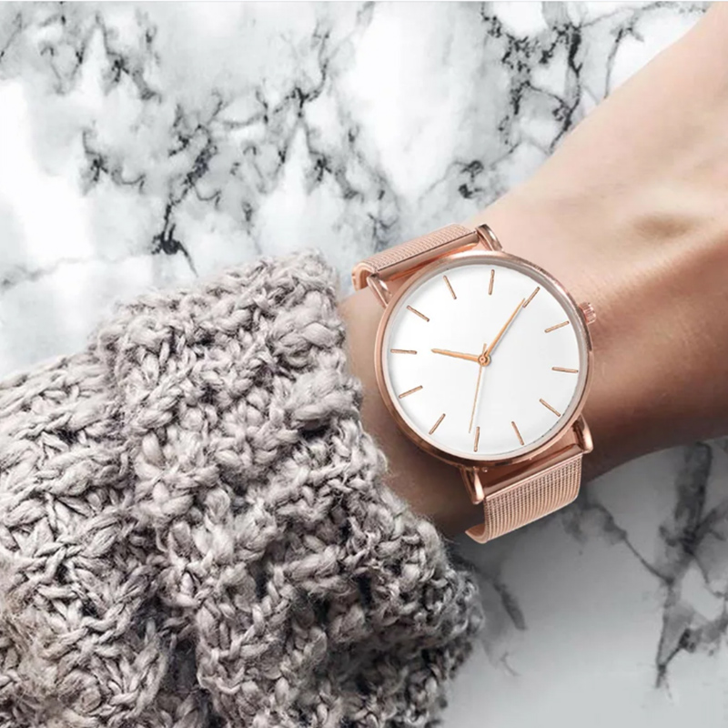 Лучший бренд, женские часы, ро – обзор и цена Minimalist Thin Watch