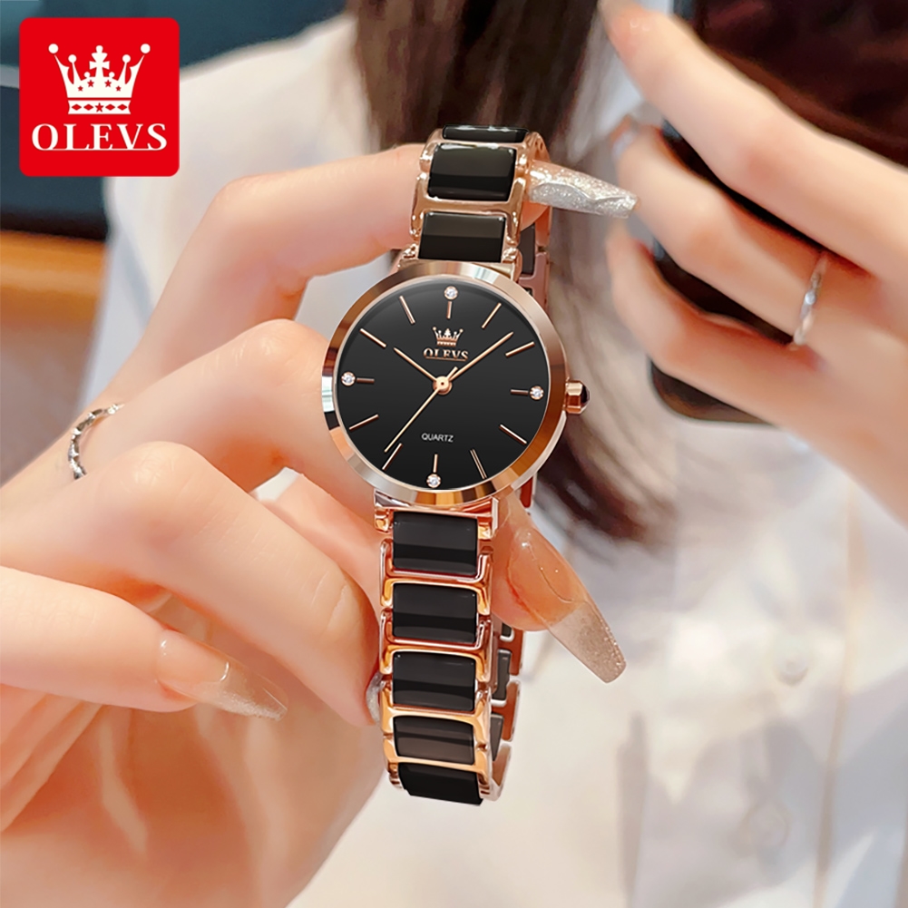 OLEVS женские часы 5877, роско – обзор и цена Analog Quartz Watch