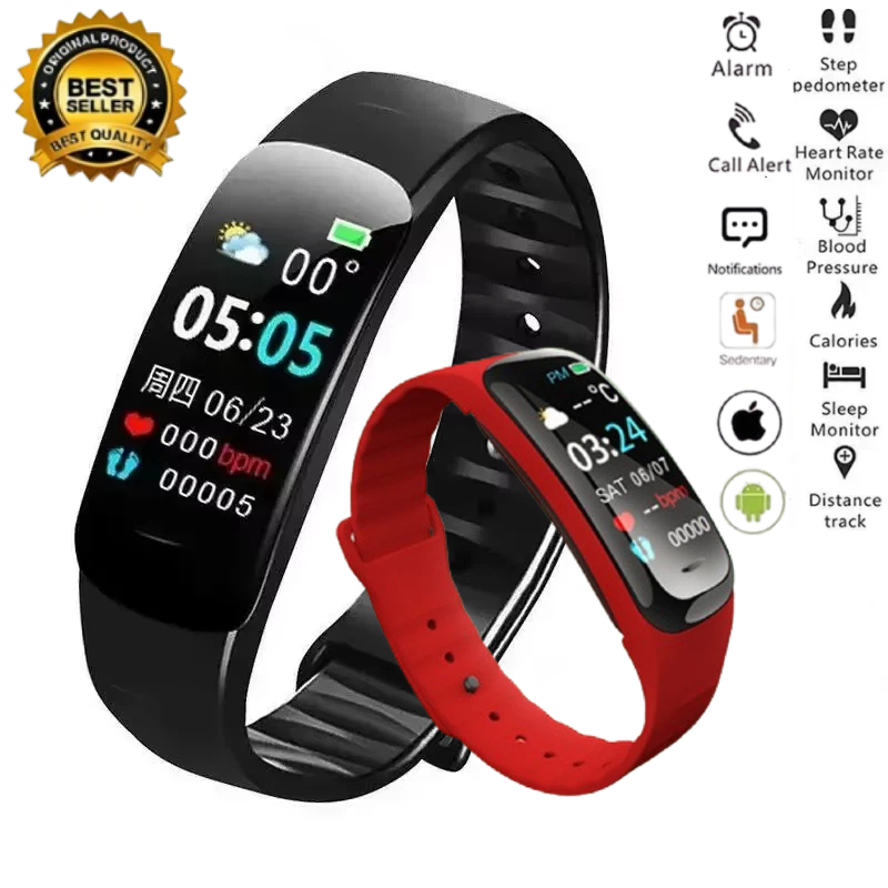 Смарт-часы C1 Plus: Фитнес-тре – обзор и цена Smartwatch Sports Watches For Women