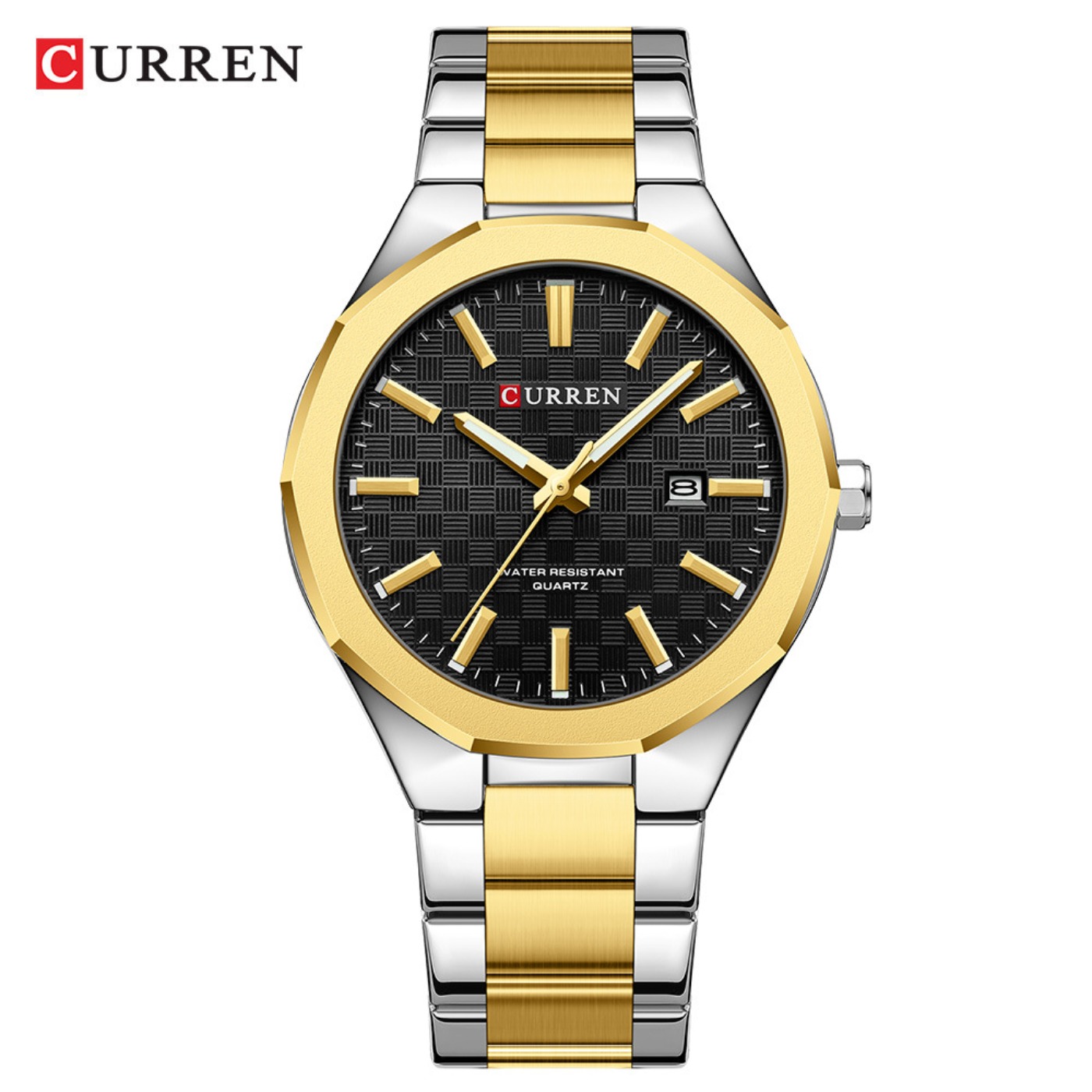 Мужские часы CURREN с простым  – обзор и цена Analog Quartz Watch