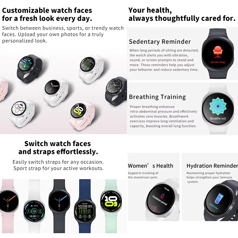 Новые классические смарт-часы  – обзор и цена Smartwatch Sports Watches For Women
