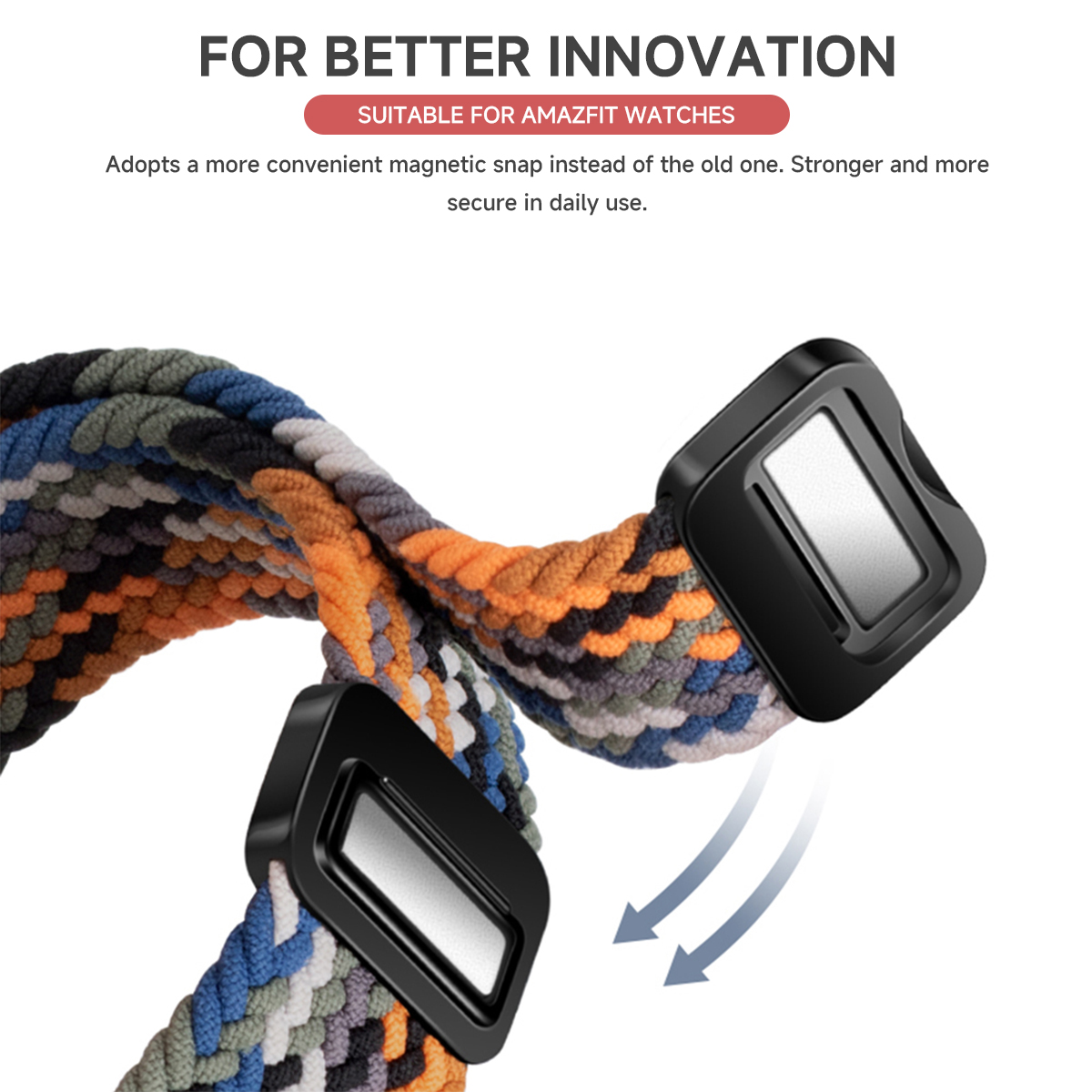 Плетеный ремешок-петля для Hua – обзор и цена Smartwatch Watches Amazfit