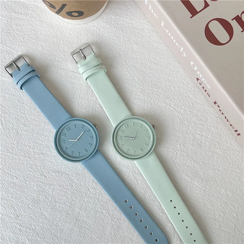 Женские часы Makaron Color Ser – обзор и цена Minimalist Thin Watch