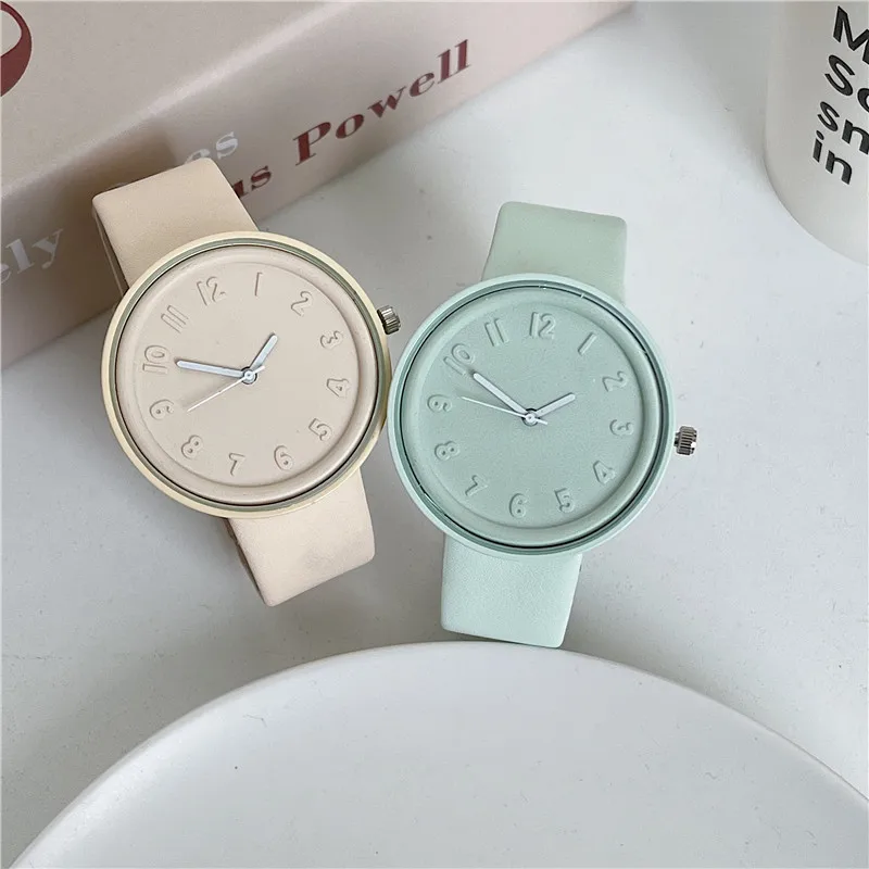 Женские часы Makaron Color Ser – обзор и цена Minimalist Thin Watch