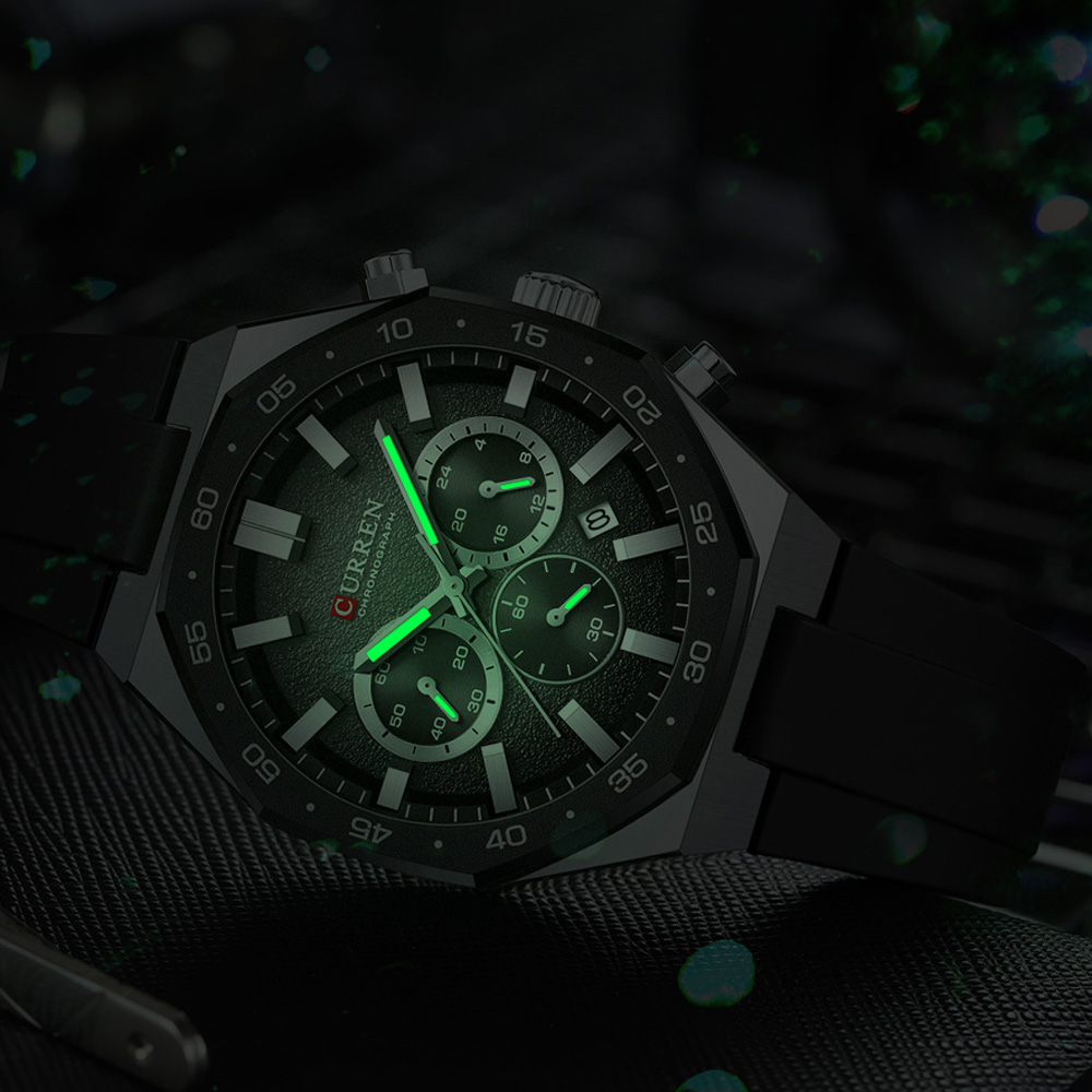 Мужские спортивные часы CURREN – обзор и цена Analog Quartz Watch