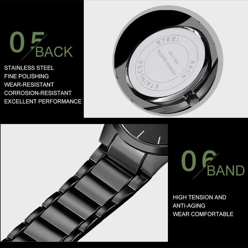Модные мужские часы в деловом  – обзор и цена Minimalist Thin Watch