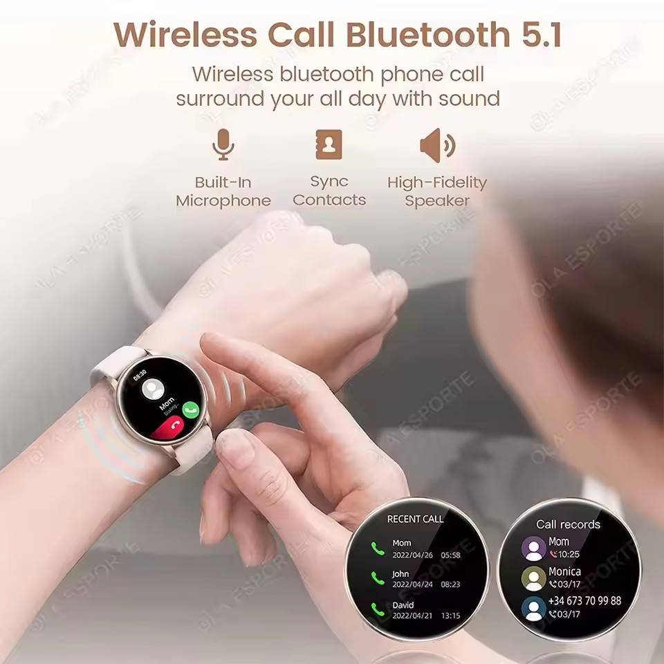 Умные часы с HD AMOLED-экраном – обзор и цена Smartwatch Sports Watches For Women